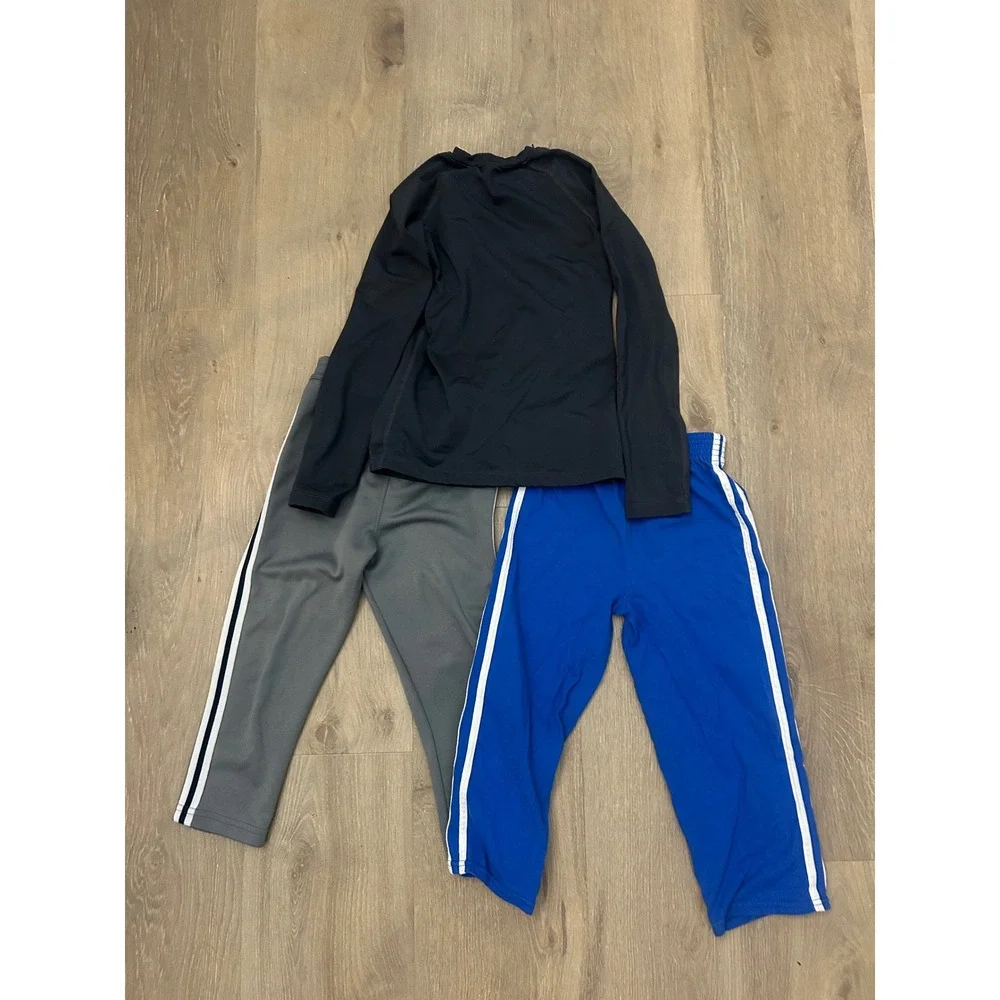 Boys Activewear Set Size 4T/XS Long Sleeve Shirt Joggers Lot